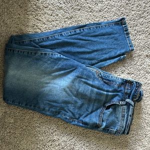 High rise skinny jeans